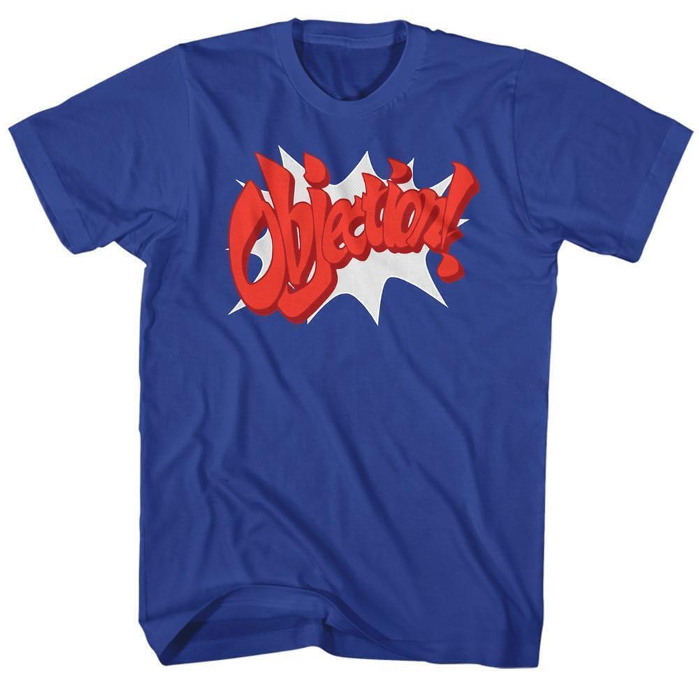 Ace Attorney Objection Royal Adult T Shirt